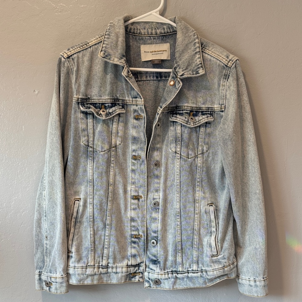 Anthropologie Pilcro and the Letterpress Woman’s Denim Jacket XS